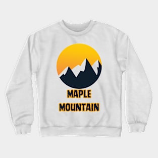 Maple Mountain Crewneck Sweatshirt